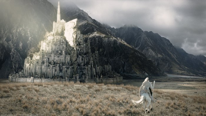 Gandalf from The Lord of the Rings at Minas Tirith