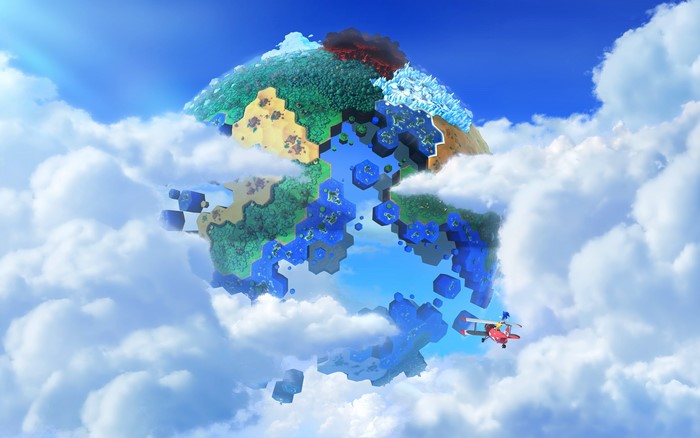 Sonic the Hedgehog in Sonic Lost World