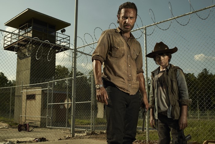 Rick and Carl Grimes from The Walking Dead