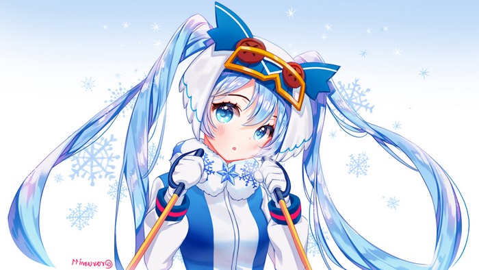 Snow Miku 2016 from Vocaloid