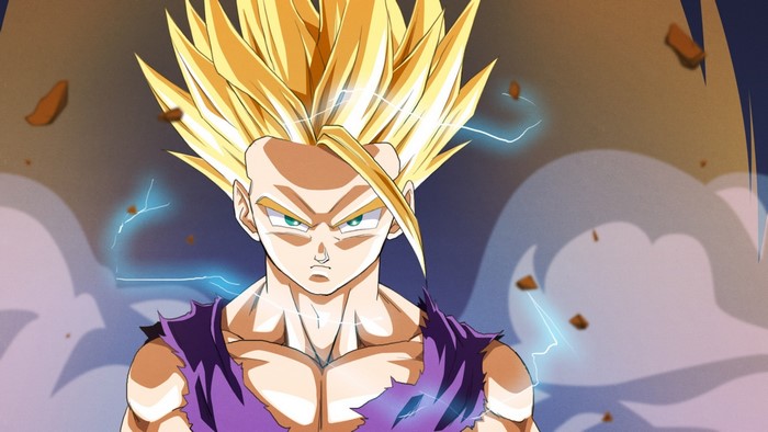Super Saiyan 2 Gohan from Dragon Ball Z