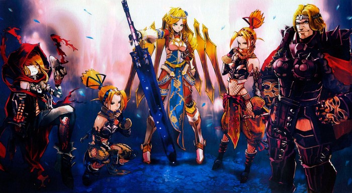 Overlord characters Lakyus Alvein Dale Aindra