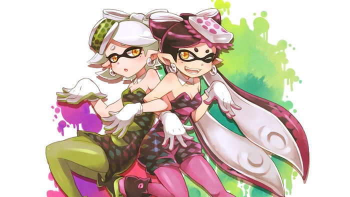 Marie and Callie from Splatoon
