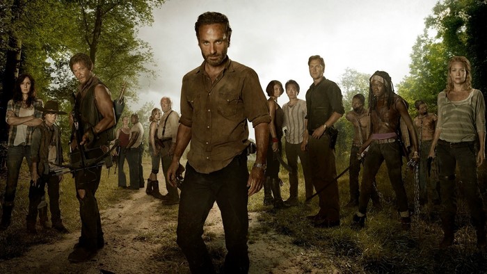 The Walking Dead cast group photo