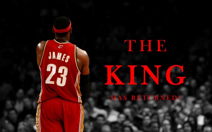LeBron James 23 from Cleveland Cavaliers