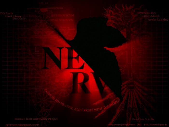 NERV logo from Neon Genesis Evangelion