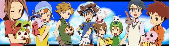 Digimon Adventure characters and Digimon