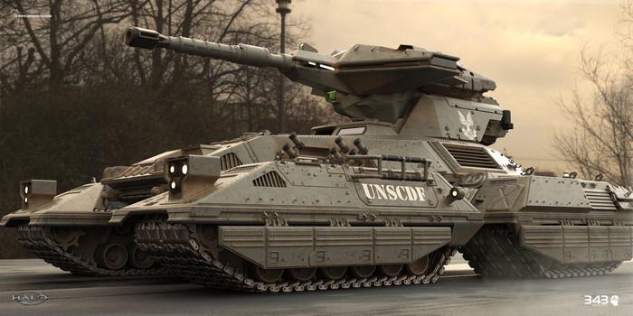 UNSC Scorpion Tank from Halo