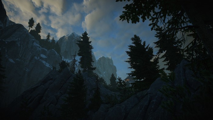 The Witcher 3 Wild Hunt Skellige mountains and forest