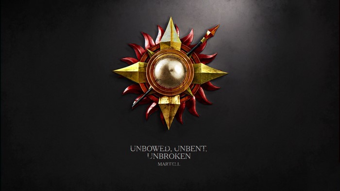 House Martell sigil from Game of Thrones