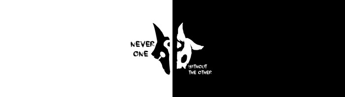 Kindred from League of Legends mask typography