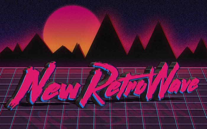 New Retro Wave Typography