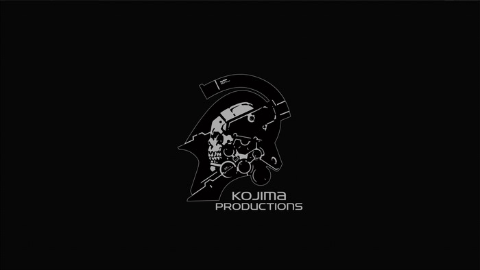 Kojima Productions logo with skull helmet