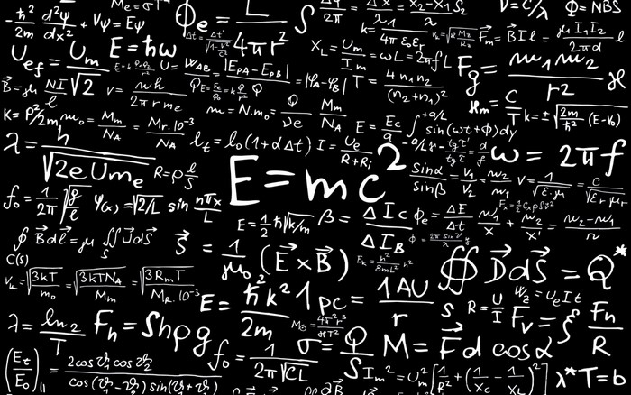 Albert Einstein Science Equations Formulae