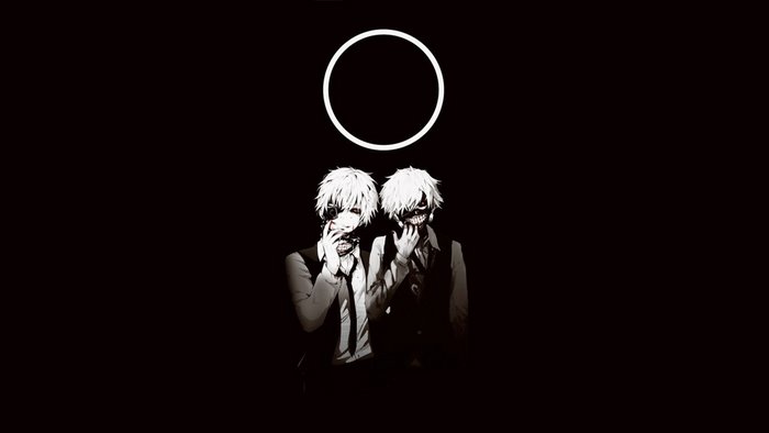 Two Ken Kaneki from Tokyo Ghoul