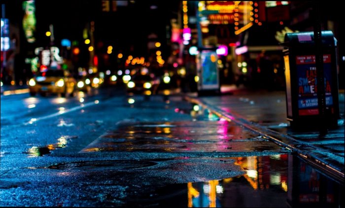 Times Square New York City at Night