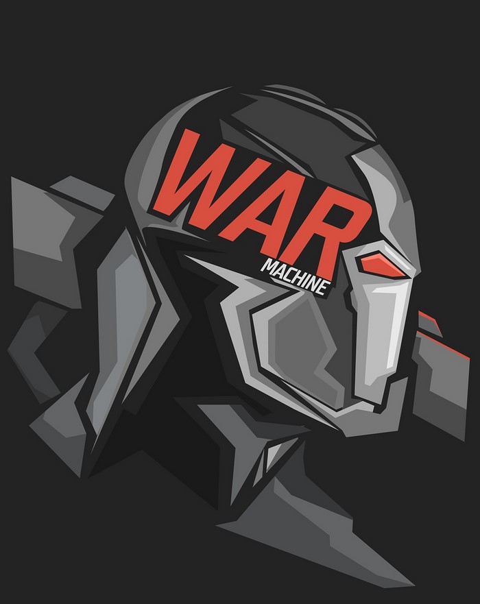 War Machine from Marvel Comics