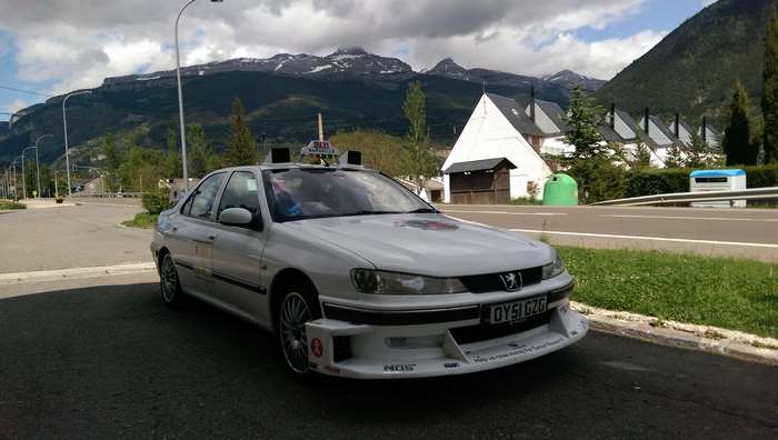 Peugeot 406 Taxi Replica from Taxi Movie