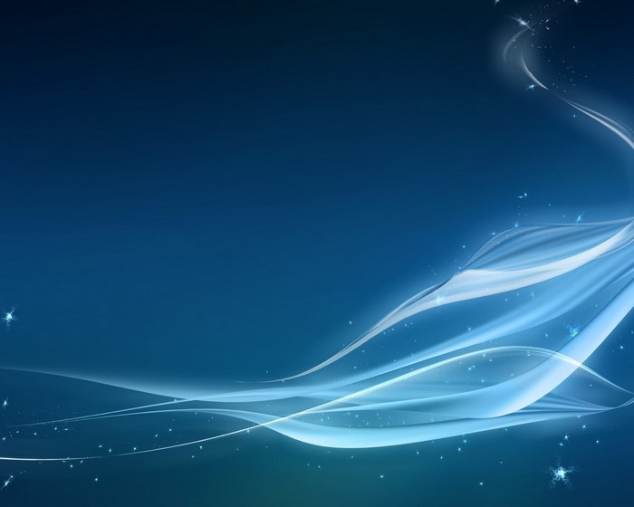 Blue abstract lines with sparkles