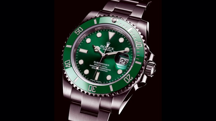 Rolex Submariner Green Dial Watch