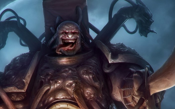 Chaos Champion from Warhammer 40k