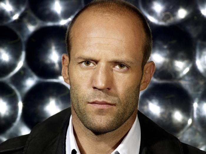 Jason Statham bald actor with beard