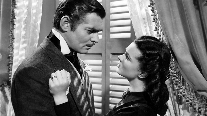 Rhett Butler and Scarlett O'Hara from Gone with the Wind