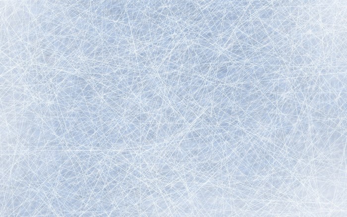 Ice surface with skate marks