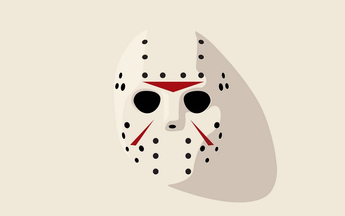 Jason Voorhees' hockey mask from Friday the 13th