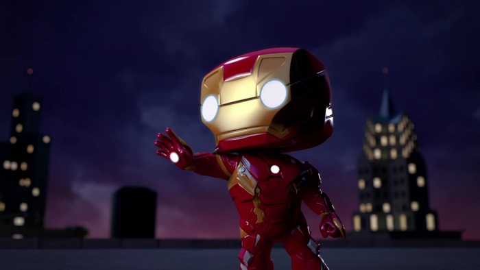 Iron Man from Marvel animated movie