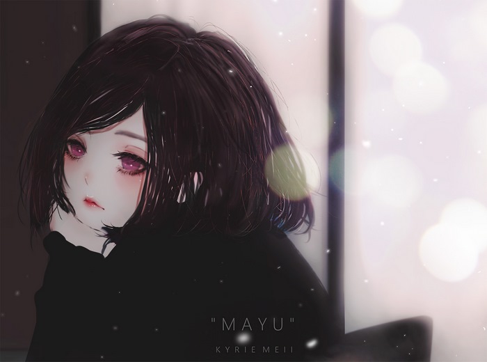 Anime girl MAYU by KYRIE MEII