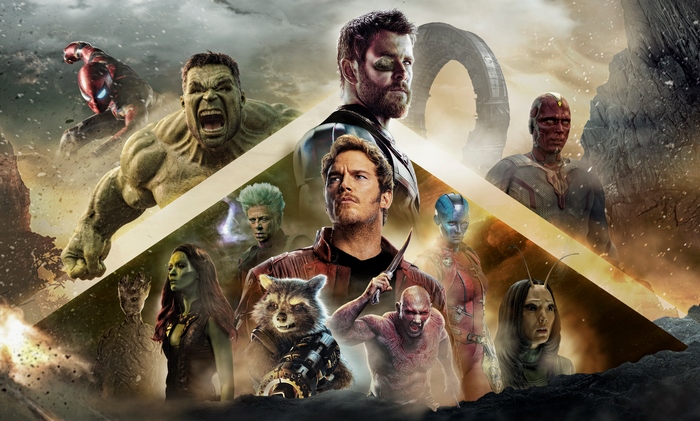 Avengers: Infinity War characters poster