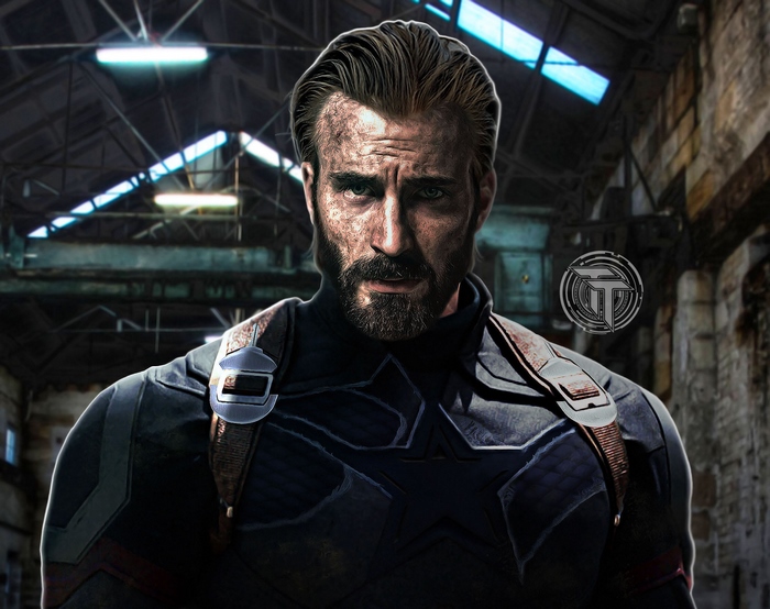 Captain America from Avengers Infinity War