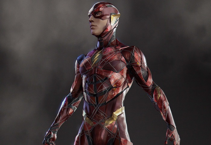 The Flash from Justice League concept art