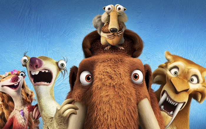 Ice Age: Collision Course characters