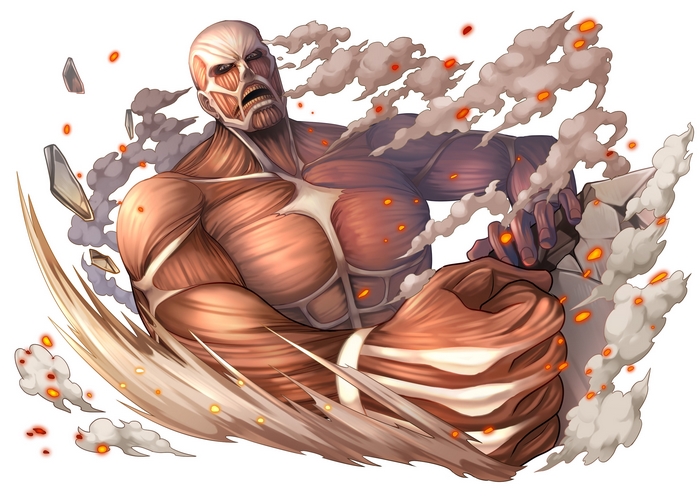 Colossal Titan from Attack on Titan