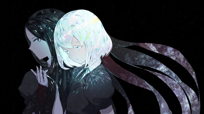 Diamond and Bort from Houseki no Kuni