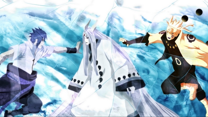 Naruto and Sasuke vs Kaguya Otsutsuki
