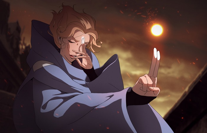 Sypha Belnades from Castlevania