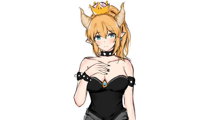 Bowsette from Super Mario