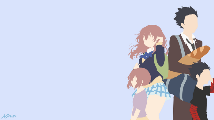 Characters from Koe no Katachi