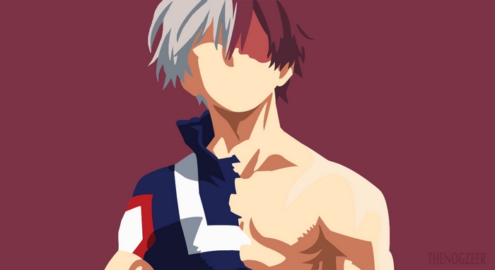 Shoto Todoroki from My Hero Academia