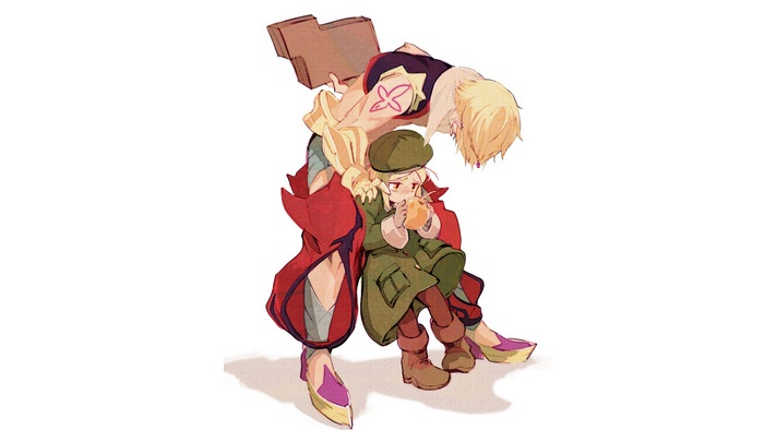 Gilgamesh and Paul Bunyan from Fate/Grand Order