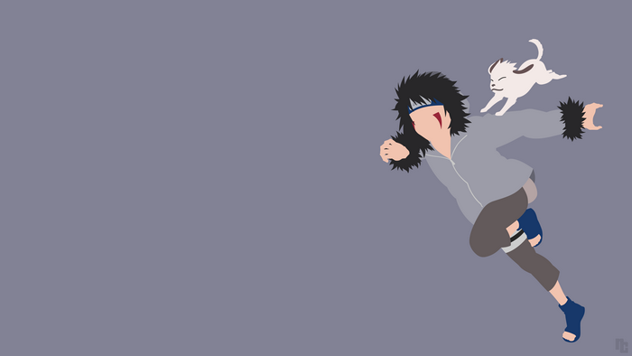 Kiba Inuzuka and Akamaru from Naruto