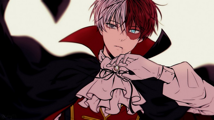 Shoto Todoroki in Dramatic Cloak - My Hero Academia