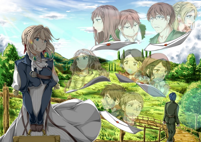 Violet Evergarden and memories of people