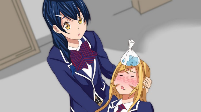 Megumi Tadokoro and Erina Nakiri from Food Wars!