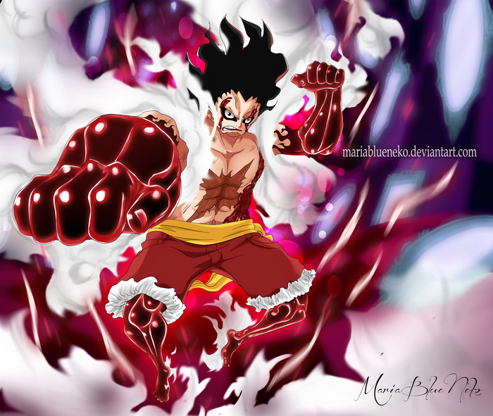 Monkey D. Luffy in Gear 5
