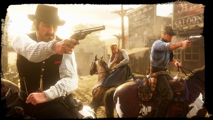 Dutch van der Linde and Arthur Morgan in Red Dead Redemption 2