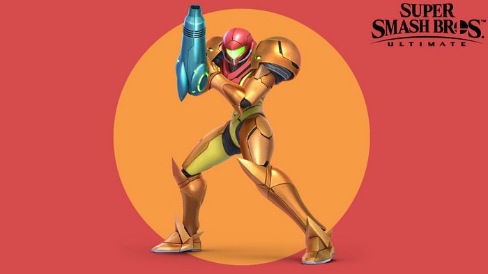 Samus Aran from Super Smash Bros. Ultimate